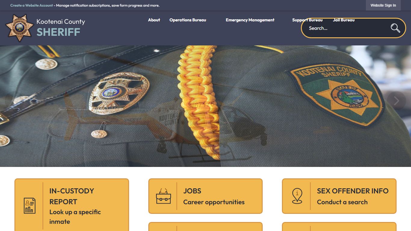 Kootenai County Sheriff, ID | Official Website
